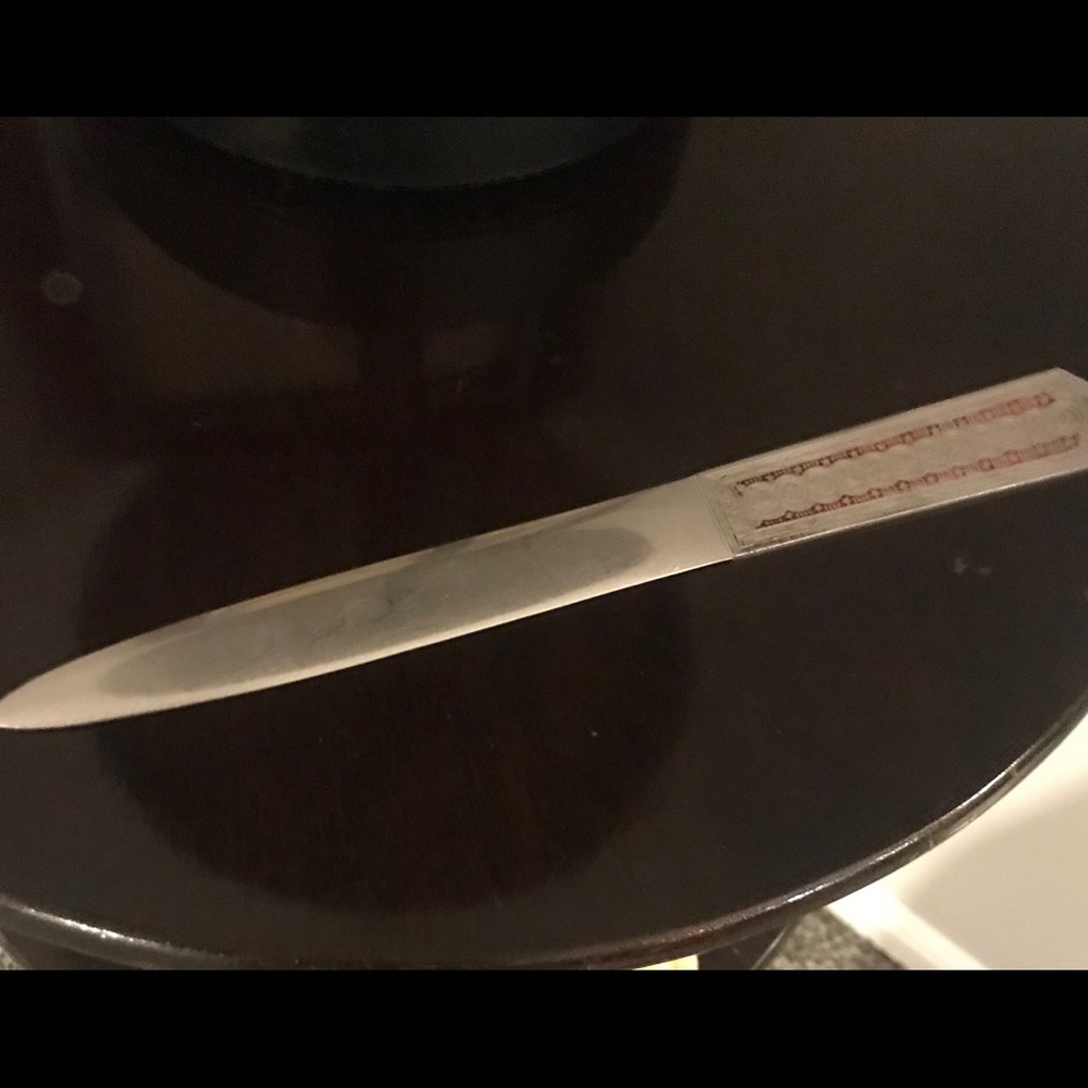 SIGNS OF THE ZODIAC LETTER OPENER